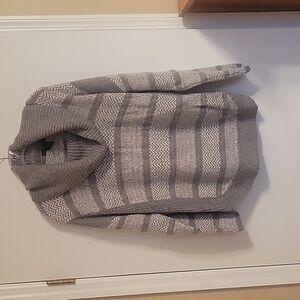 Design History grey cowl neck sweater.